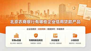 北京农商银行有哪些企业信用贷款产品(图1) 北京农商银行有哪些企业信用贷款产品.jpg