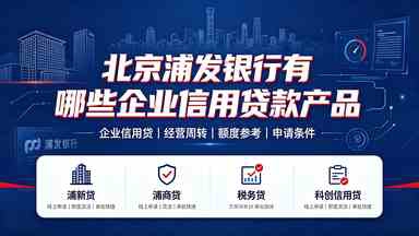 北京浦发银行有哪些企业信用贷款产品(图1) 北京浦发银行有哪些企业信用贷款产品.jpg