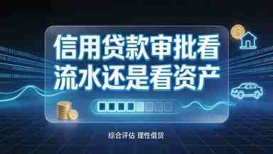 信用贷款审批看流水还是看资产呢?(图1) 信用贷款审批看流水还是看资产呢?.jpg