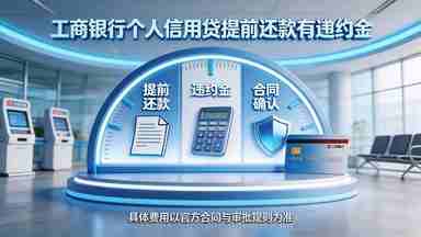 工商银行个人信用贷提前还款有违约金吗(图1) 工商银行个人信用贷提前还款有违约金吗.jpg