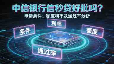 中信银行信秒贷好批吗?申请条件、额度利率及通过率分析(图1) 中信银行信秒贷好批吗?申请条件、额度利率及通过率分析.jpg