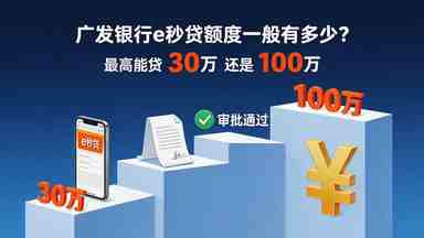 广发银行e秒贷额度一般有多少?最高能贷30万还是100万(图1) 广发银行e秒贷额度一般有多少?最高能贷30万还是100万.jpg