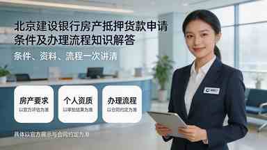 北京建设银行房产抵押贷款申请条件及办理流程知识解答.jpg