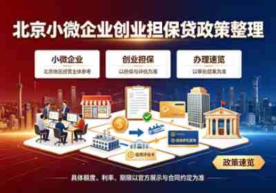 北京小微企业创业担保贷政策