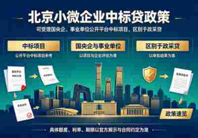 北京小微企业中标贷政策整理