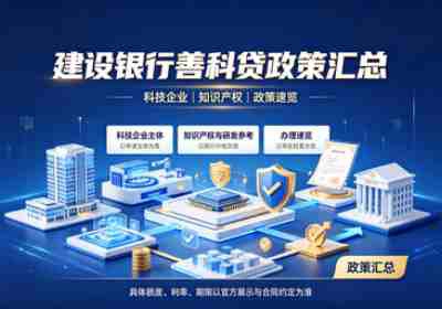 建设银行企业贷款善科贷政策