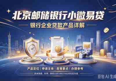 邮储银行企业贷款小微易贷