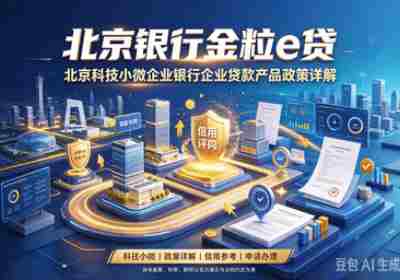 北京银行企业贷款金粒e贷
